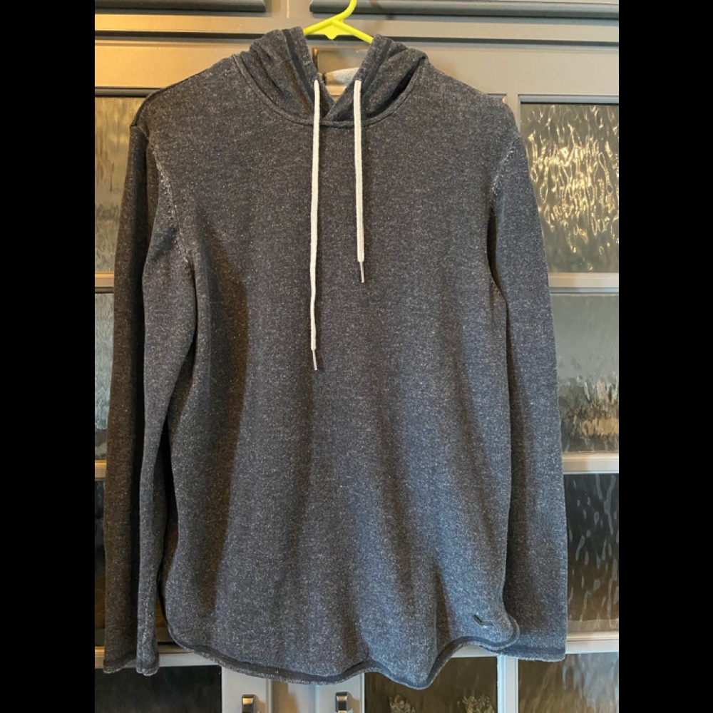 Men’s Buffalo Heathered Cotton Hooded Shirt